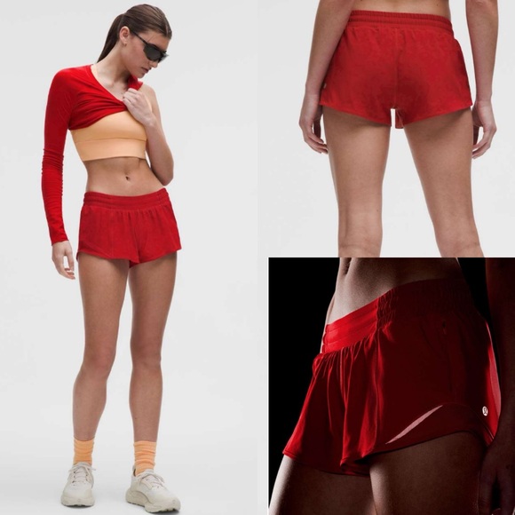 Lululemon Hotty Hot Low-Rise Lined Short 2.5"
Dark Red! NWT - Picture 1 of 1